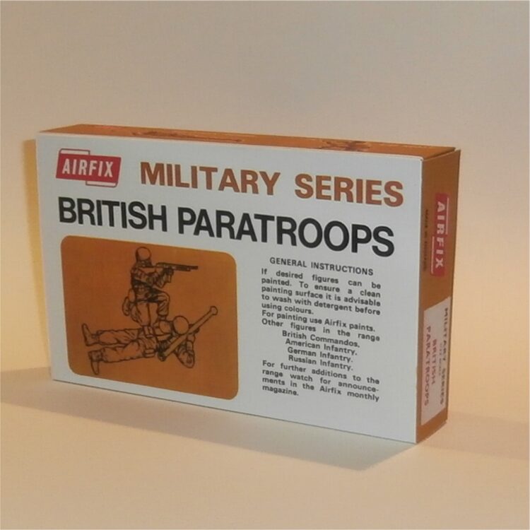 Airfix Empty British Paratroopers Paratroops Early Repro Box
