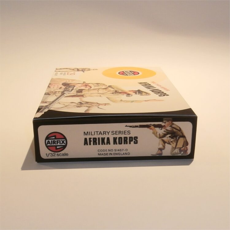 Airfix Empty Military Series Afrika Korps Target Logo Repro Box