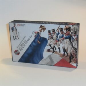 Airfix Empty Waterloo Series French Infantry Repro Box