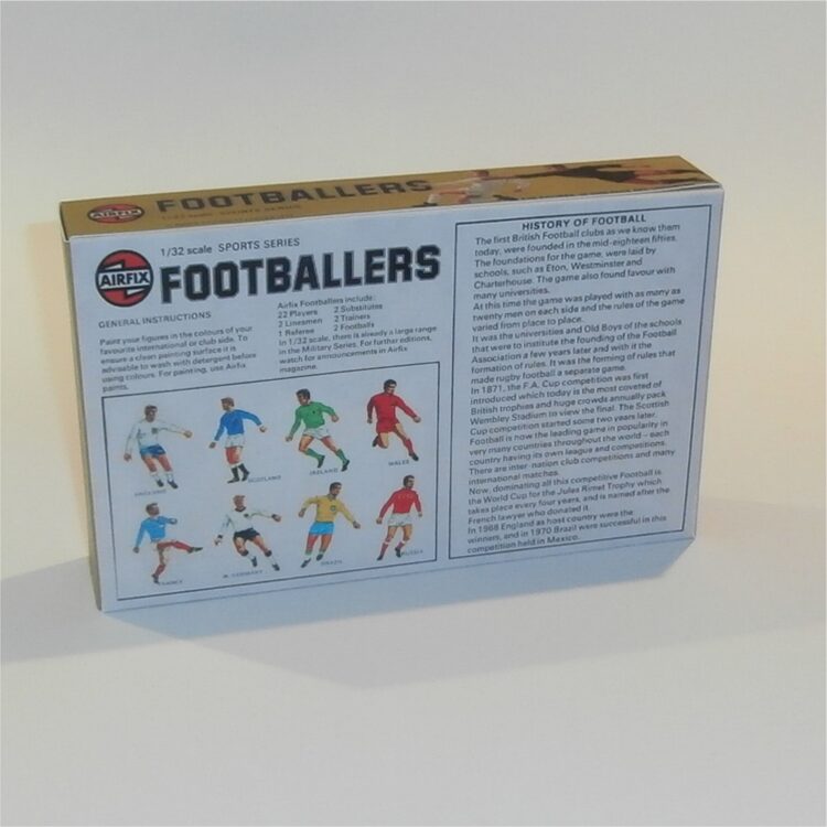 Airfix Empty Sports Series Footballers Repro Box
