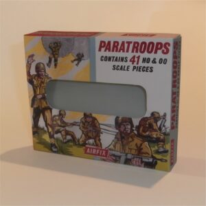 Airfix Empty Paratroopers Paratroops Early Repro Box 1:76 HO OO Scale S23