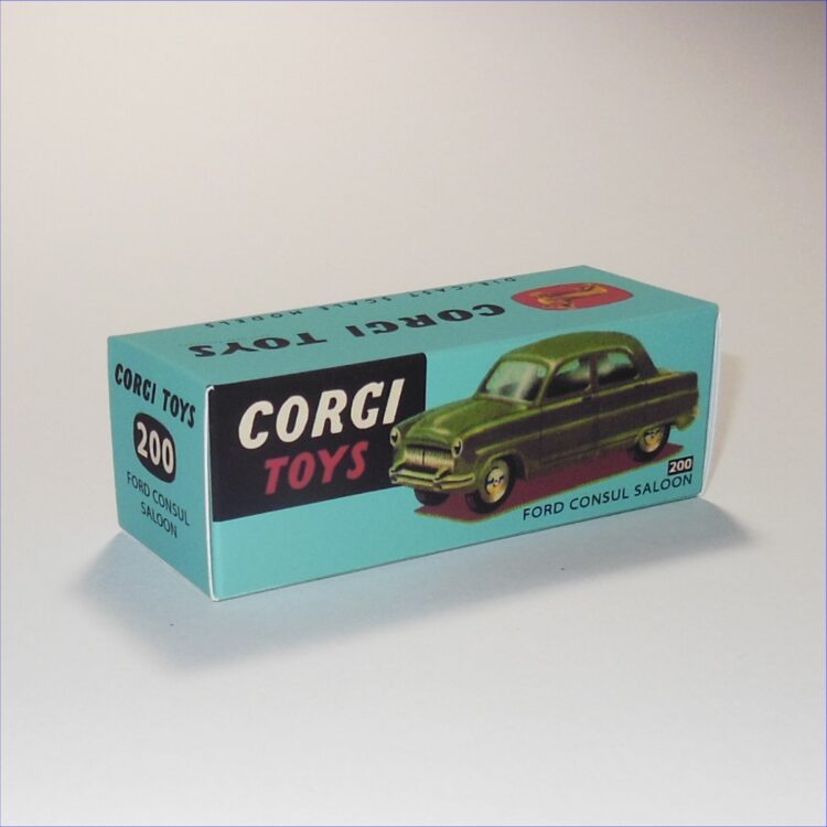 Corgi Toys 200 Ford Consul Repro Box