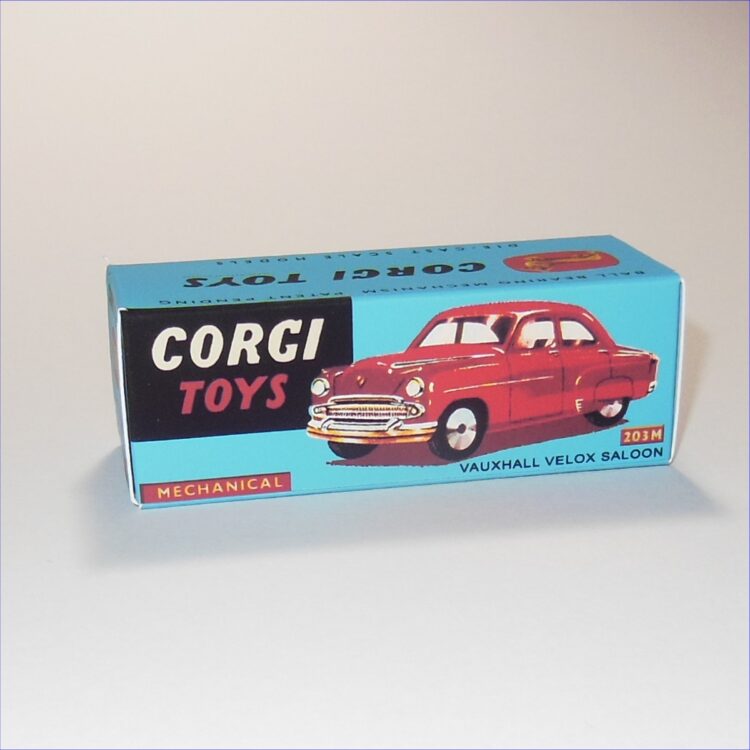 Corgi Toys 203M Vauxhall Velox Repro Box