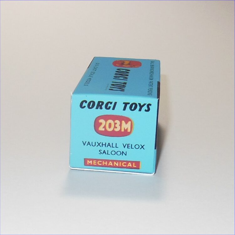 Corgi Toys 203M Vauxhall Velox Repro Box