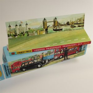 Corgi Toys Gift Set 35 London Passenger Transport Empty Repro Box & Display Tray