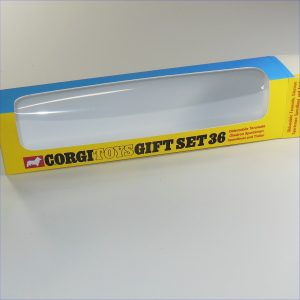 Corgi Toys Gift Set 36 Oldsmobile Toronado Glastron Boat Empty Repro Outer Box