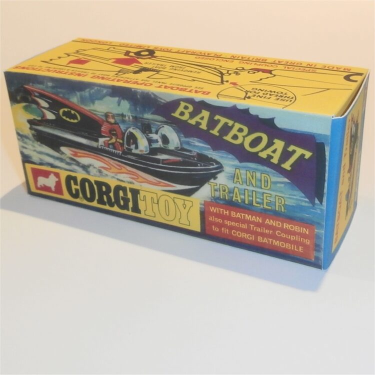 Corgi Toys 107 Batman & Robin Batboat Repro Box