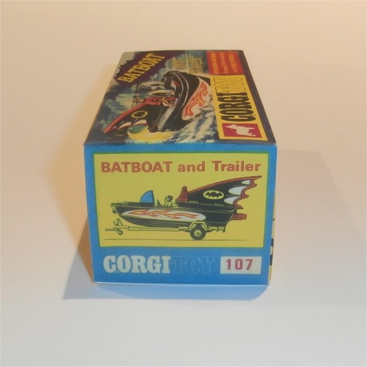 Corgi Toys 107 Batman & Robin Batboat Repro Box