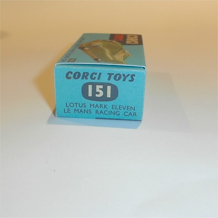 Corgi Toys 151 Lotus Le Mans Racing Car Repro Box