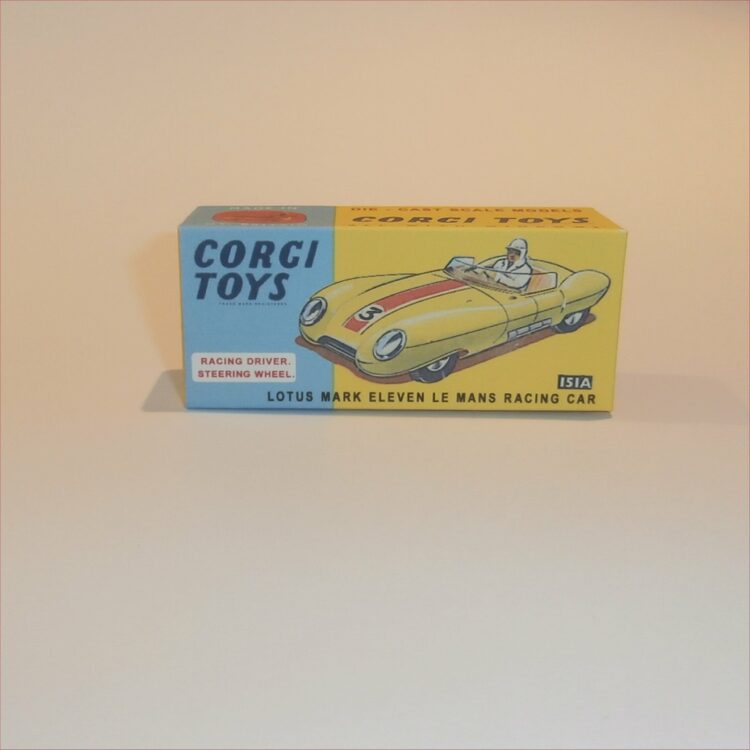 Corgi Toys 151A Lotus Le Mans Racing Car Repro Box