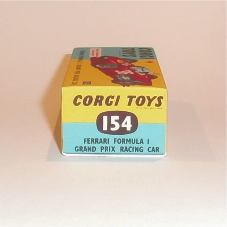 Corgi Toys 154 Ferrari F1 Grand Prix Racing Car Repro Box