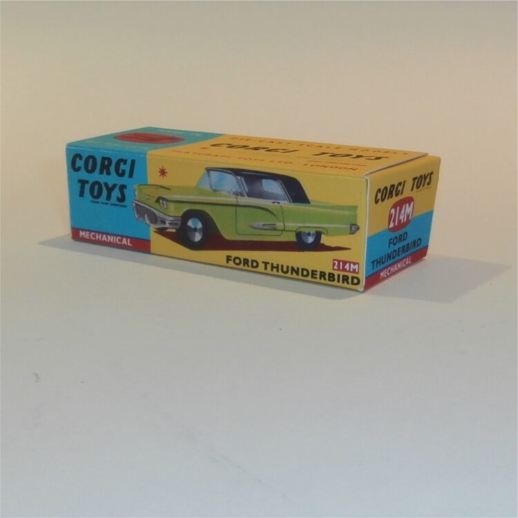 Corgi Toys 214M Ford Thunderbird (Mechanical) Repro Box