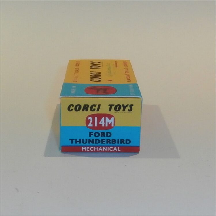 Corgi Toys 214M Ford Thunderbird (Mechanical) Repro Box