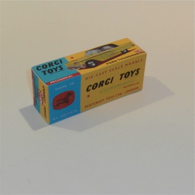 Corgi Toys 214M Ford Thunderbird (Mechanical) Repro Box