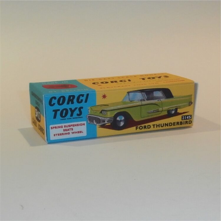 Corgi Toys 214S Ford Thunderbird with Suspension Repro Box