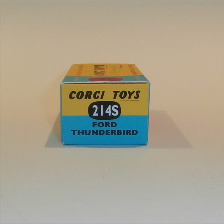 Corgi Toys 214S Ford Thunderbird with Suspension Repro Box