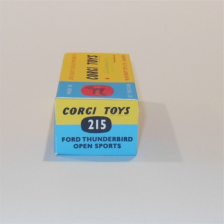 Corgi Toys 215 Ford Thunderbird Open Sports Repro Box