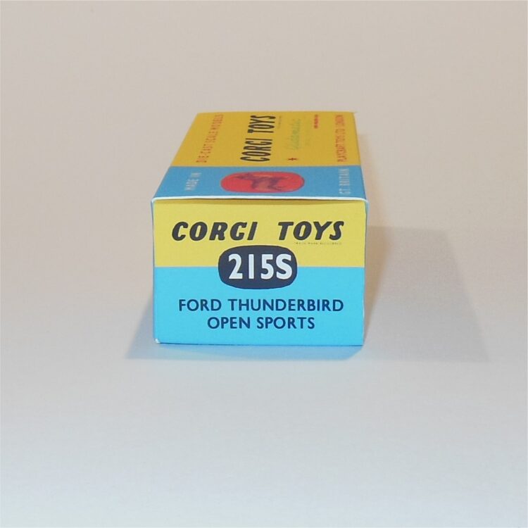 Corgi Toys 215S Ford Thunderbird Open Sports Suspension Repro Box