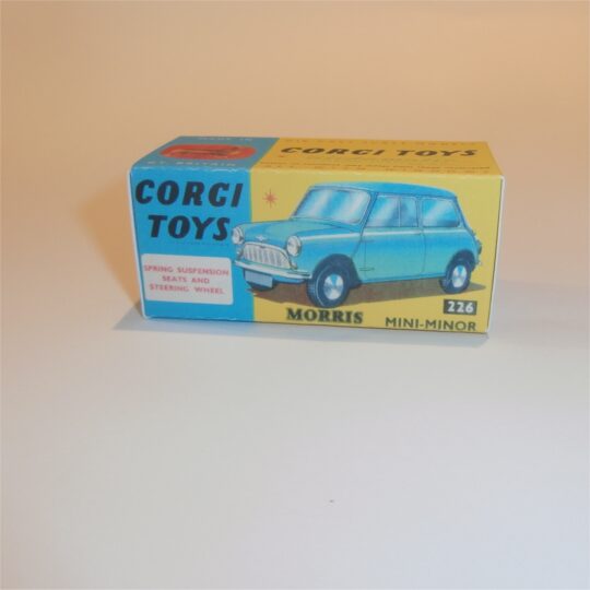 Corgi Toys 226 Morris Mini Minor Repro Box