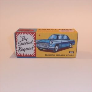 Corgi Toys 231 Triumph Herald (Blue) Repro Box