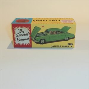 Corgi Toys 238 Jaguar Mark X Sedan Repro Box