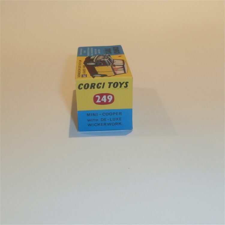 Corgi Toys 249 Mini Cooper Wickerwork Repro Box