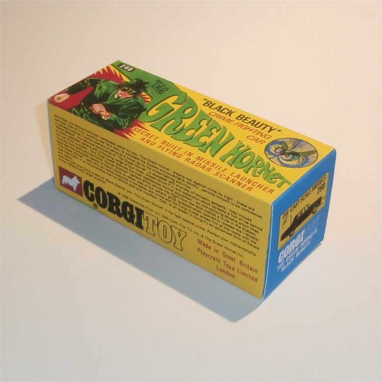 Corgi Toys 268 Green Hornet Black Beauty Empty Repro Outer Box Only