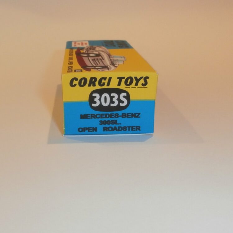 Corgi Toys 303 Mercedes Open Sports 300SL Repro Box