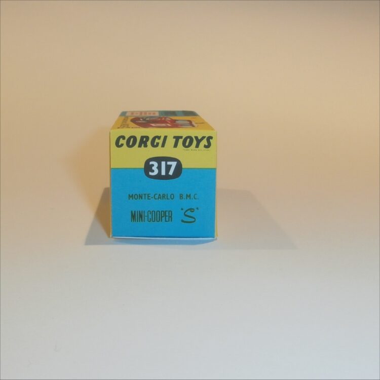 Corgi Toys 317 Mini Cooper Monte Carlo #37 Repro Box