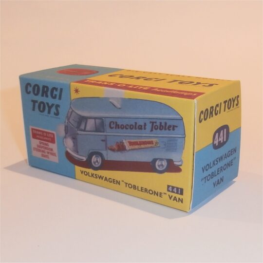 Corgi Toys 441 Volkswagen VW Kombi 'Toblerone' Repro Box