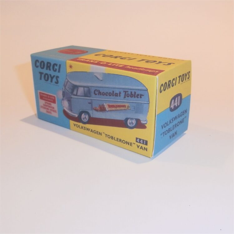 Corgi Toys 441 Volkswagen VW Kombi 'Toblerone' Repro Box