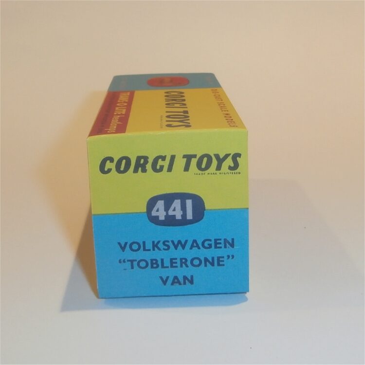 Corgi Toys 441 Volkswagen VW Kombi 'Toblerone' Repro Box