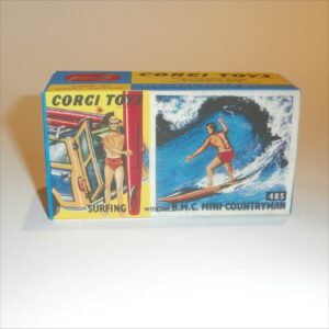 Corgi Toys 485 Mini Surfer Van Repro Box