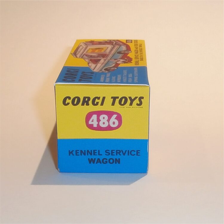 Corgi Toys 486 Chevrolet Kennel Service Wagon Repro Box