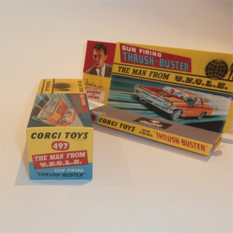 Corgi Toys 497 Oldsmobile Man from UNCLE Repro Box Set