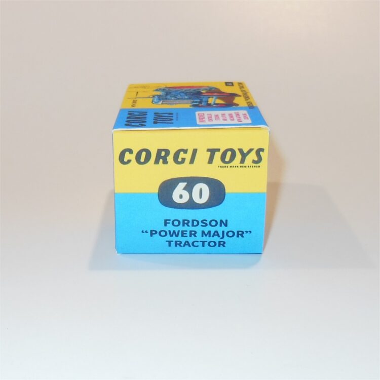 Corgi Toys 60 Fordson Power Major Tractor Repro Box