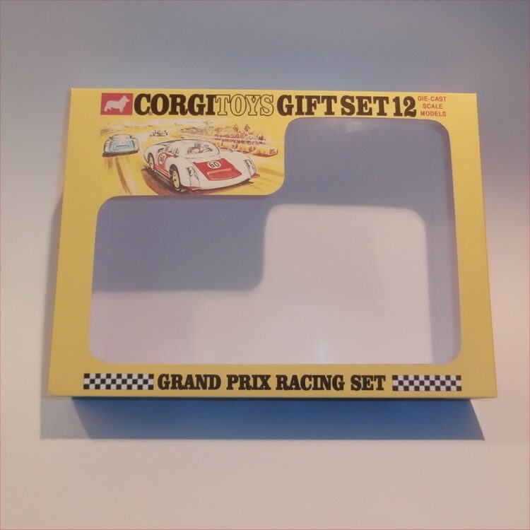 Corgi Toys Gift Set 12a Grand Prix Racing Set Empty Repro Box