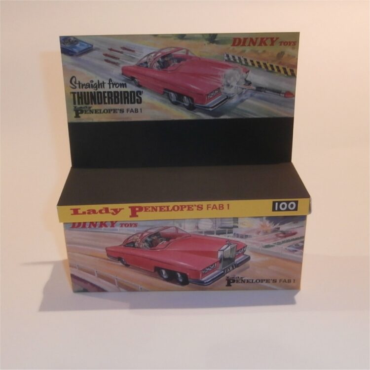 Dinky Toys 100 FAB1 Thunderbirds Lady Penelope Rolls Royce Repro Box Set