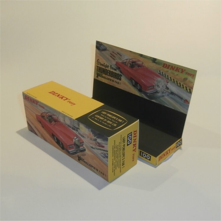 Dinky Toys 100 FAB1 Thunderbirds Lady Penelope Rolls Royce Repro Box Set