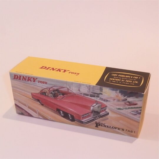 Dinky Toys 100 FAB1 Thunderbirds Lady Penelope Rolls Royce Repro Box Only