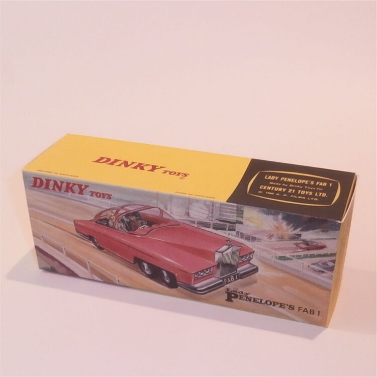 Dinky Toys 100 FAB1 Thunderbirds Lady Penelope Rolls Royce Repro Box Only