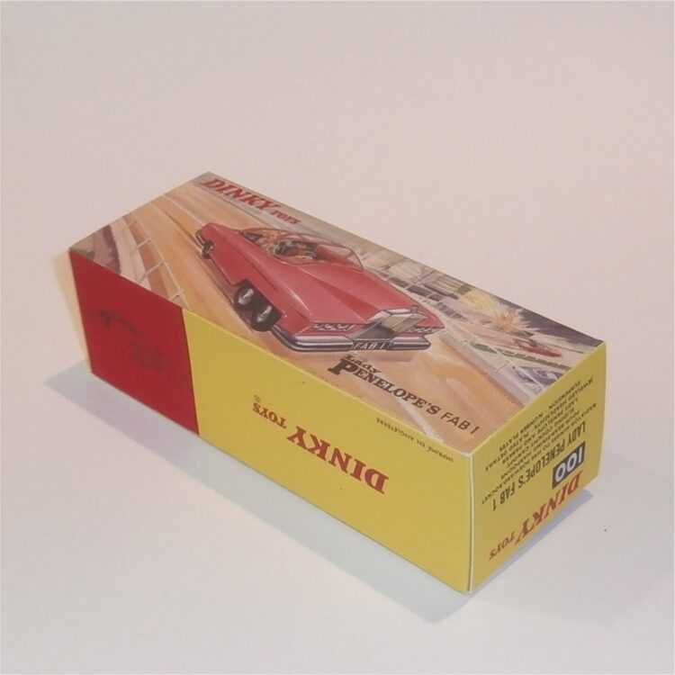 Dinky Toys 100 FAB1 Thunderbirds Lady Penelope Rolls Royce Repro Box Only