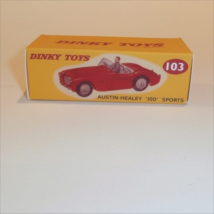 Dinky Toys 103 Austin Healey Sports - Red - Repro Box