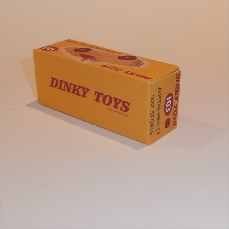 Dinky Toys 103 Austin Healey Sports - Red - Repro Box