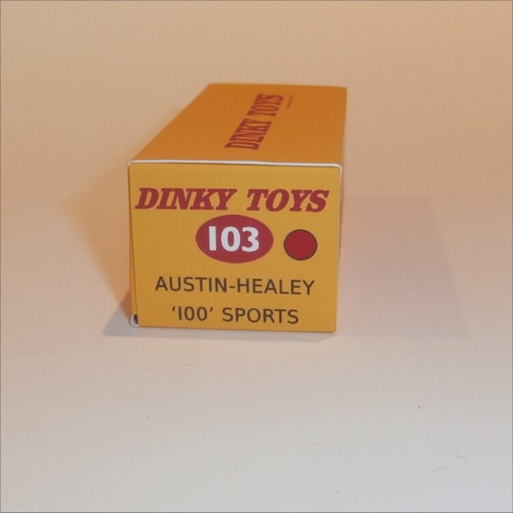 Dinky Toys 103 Austin Healey Sports - Red - Repro Box