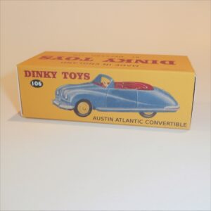 Dinky Toys 106 Austin Atlantic Coupe - Blue - Repro Box