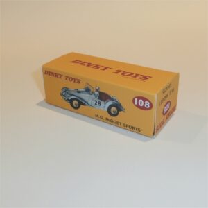 Dinky Toys 108 MG Midget Sports Repro Box