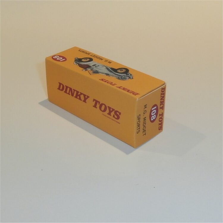 Dinky Toys 108 MG Midget Sports Repro Box