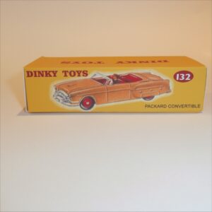 Dinky Toys 132 Packard Convertible - Cream - Repro Box