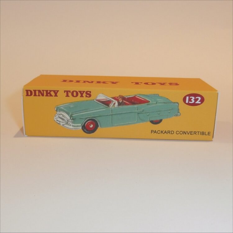 Dinky Toys 132 Packard Convertible - Green - Repro Box